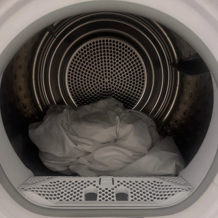 Wasdroger zonder binnenverlichting