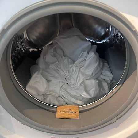 De trommel in een wasmachine