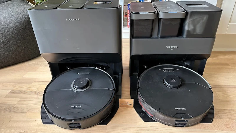 Robotstofzuigers met een volledig automatisch basisstation