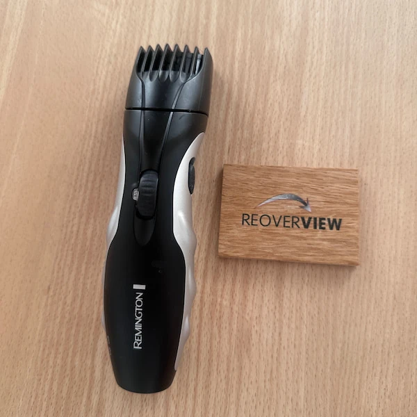 En budget-skægtrimmer jeg har testet, Remington MB320C