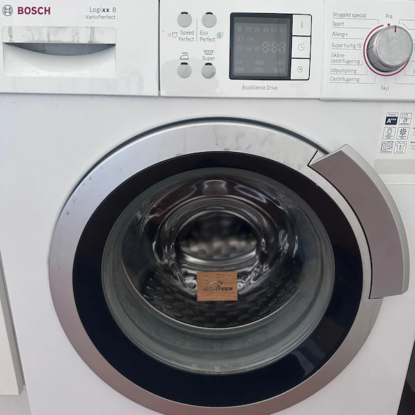 Bosch Logixx 8 VarioPerfect, een van de wasmachines waar ik ervaring mee heb