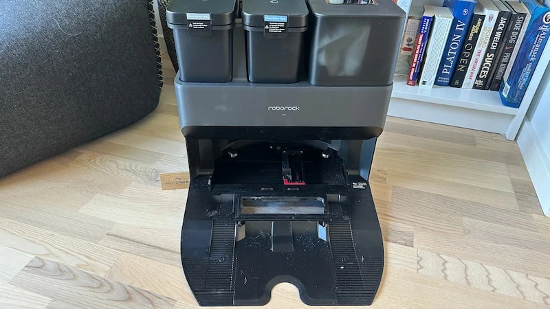 Het basisstation van de Roborock S7 MaxV Ultra