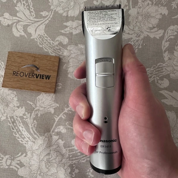 Panasonic ER1411, en af de professionelle hårtrimmere jeg har erfaring med (Foto: Reoverview)