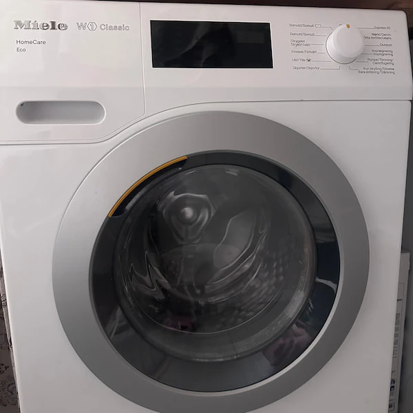 Miele W1 Classic HomeCare, een van de wasmachines waar ik ervaring mee heb