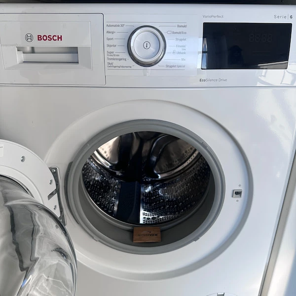Bosch Series 6 VarioPerfect, een van de wasmachines waar ik ervaring mee heb
